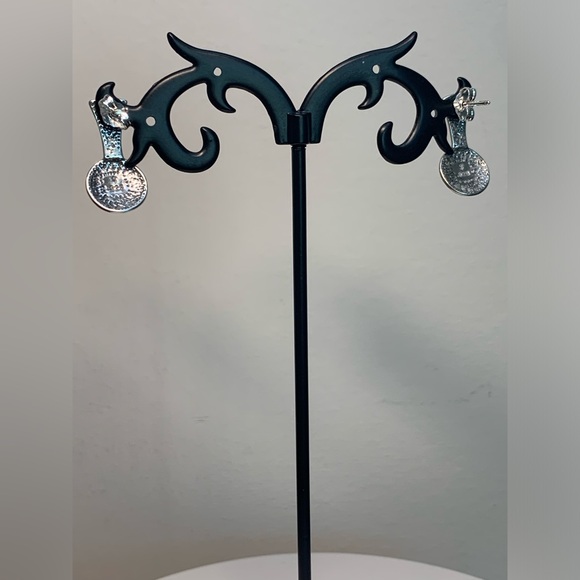 Silpada - Shube Vintage Petite Rare Sterling Silver & Amethyst Post Earrings - Picture 4 of 16